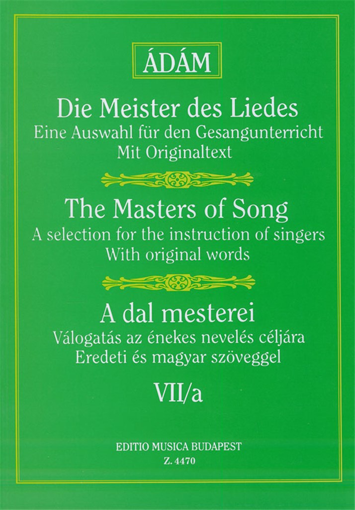Die Meister des Liedes VII-a Lieder von Mozart, B
